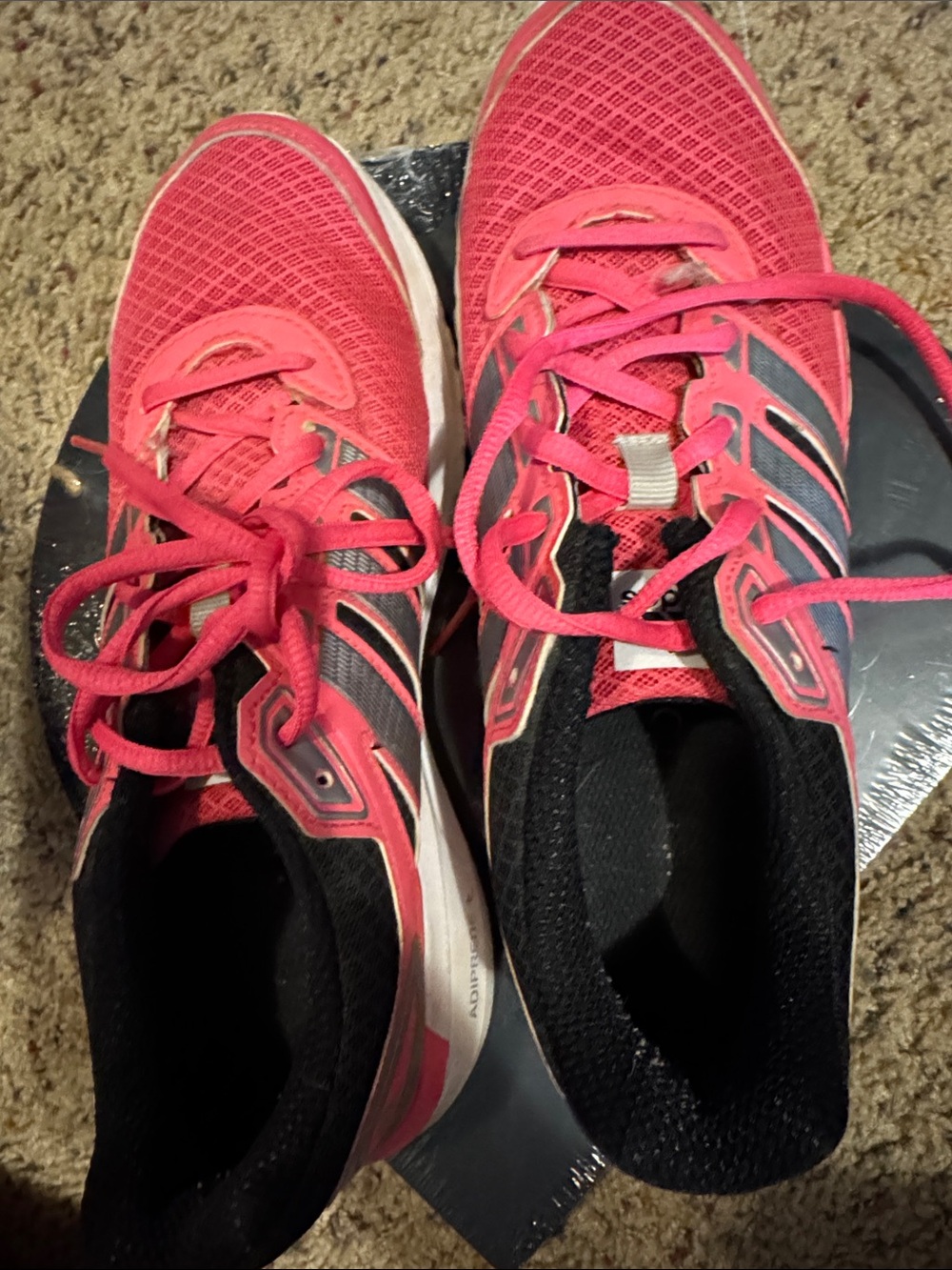 adidas Pink and Black Women's Running Shoes